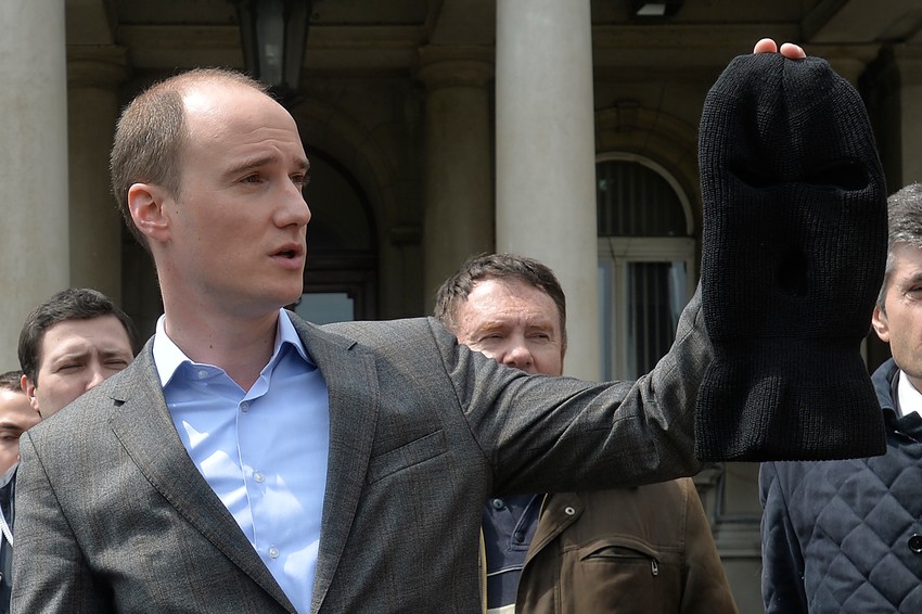 Balša Božović sa fantomkom