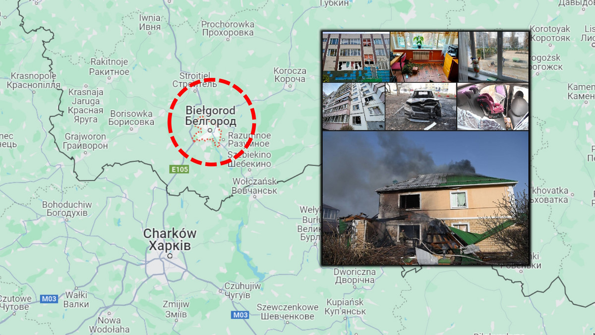 Eksplozje i kłęby dymu nad rosyjskim miastem. Panika wśród mieszkańców