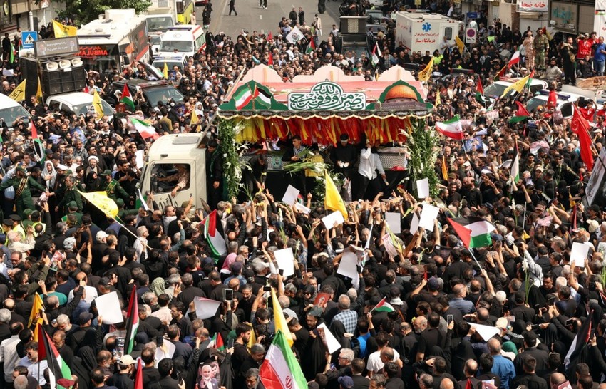Komemoracija u Teheranu za ubijenog lidera Hamasa Ismala Hanijea 1. avgusta