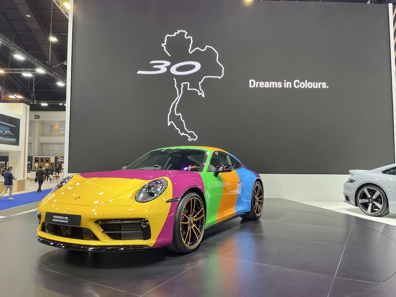 Porsche na salonie w Bangkoku 2023