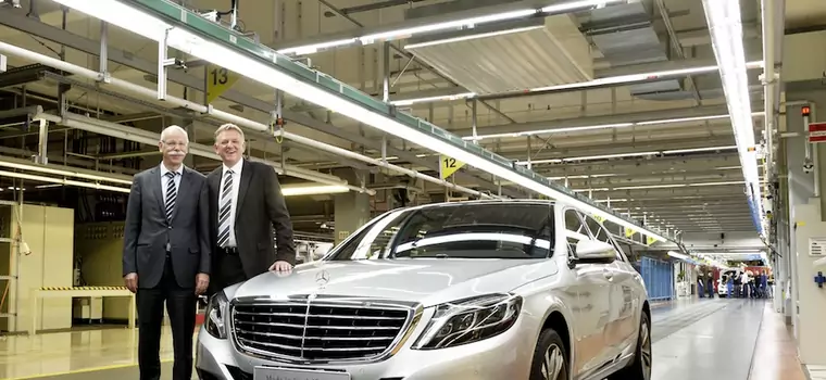 Nowy Mercedes Klasy S już w produkcji