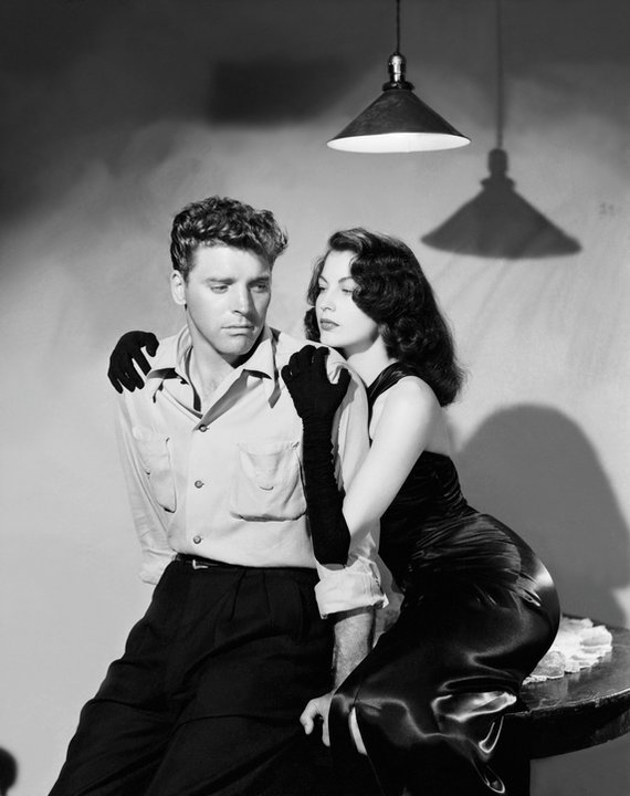 Ava Gardner i Burt Lancaster (1946 r.)