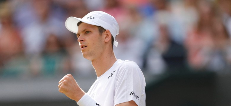 Hurkacz w 1/8 finału Wimbledonu. Bublik bez szans