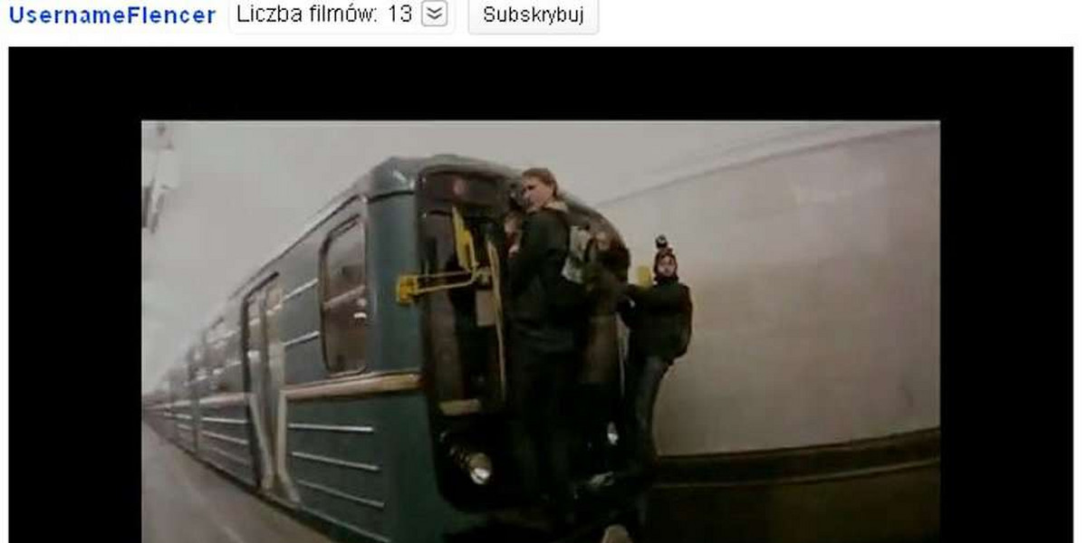 Dwóch studentów zginęło w metrze! FILM