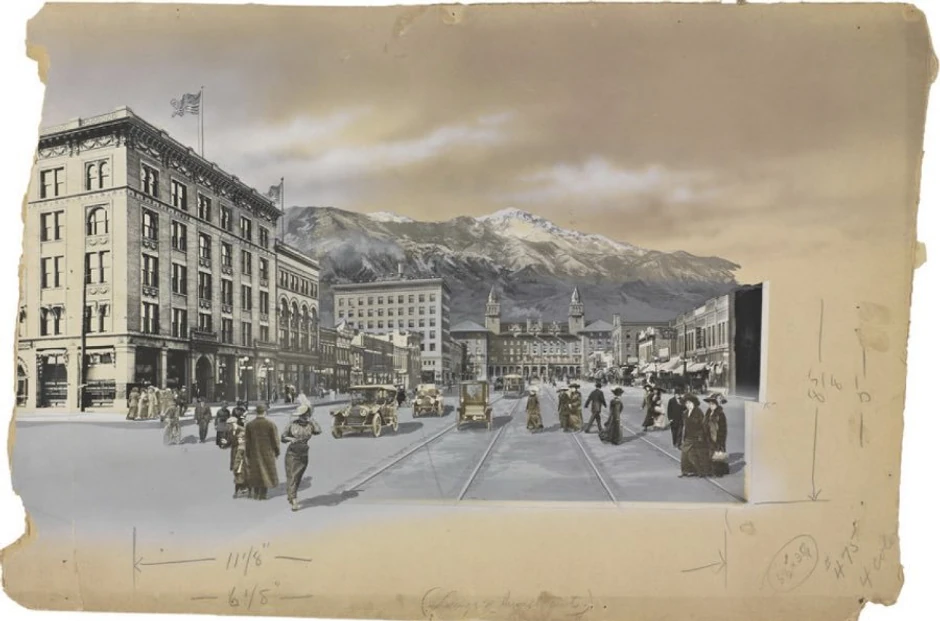 "Kolorado Springs, Kolorado", fotografija iz 1913. godine