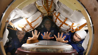 Rosyjska ekipa filmowa w kosmosie. "Wszystko jest dla nas nowe"