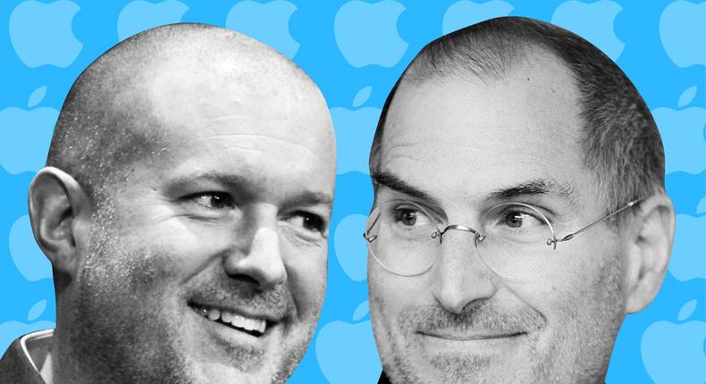 Jony Ive and Steve Jobs worked closely together to usher in a new era for Apple.Kimberly White/Getty; Seth Wenig/Reuters; Shayanne Gal/Business Insider
