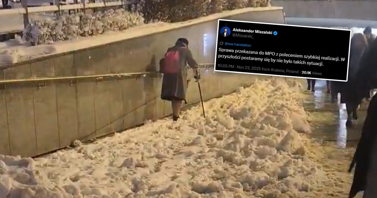 Skandal, co zrobili w polskim mieście. Staruszka miała spore kłopoty z przejściem