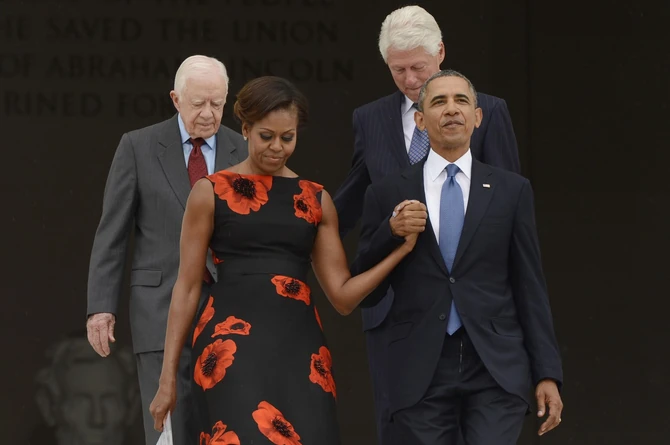 Mišel i Barak Obama