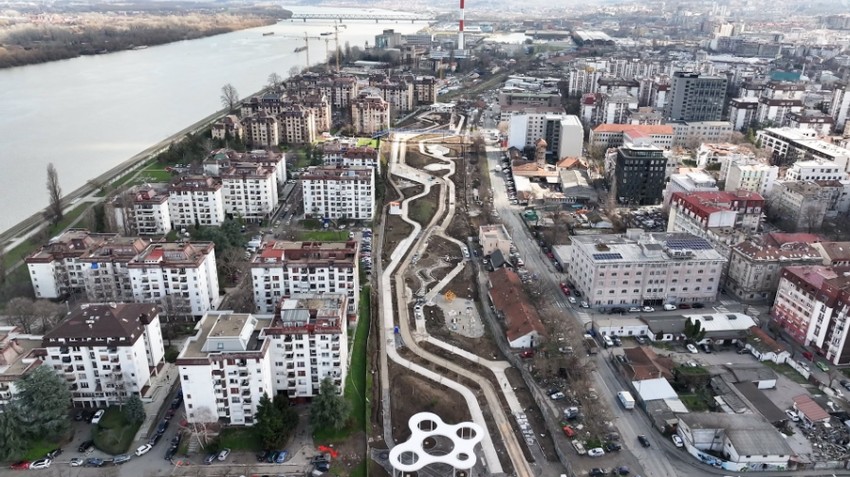 Kako će izgledati Linijski park na Dorćolu