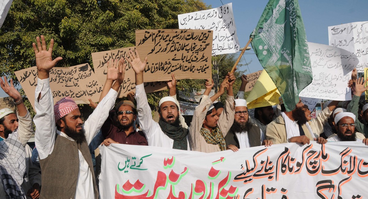 Islamiści protestują przeciw Asi Bibi