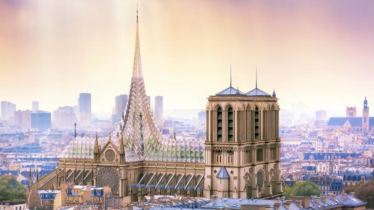 Egyszerűen gyönyörű: nézze, milyen terv született a Notre-Dame  újjáépítésére – Itt vannak a lenyűgöző fotók - Blikk