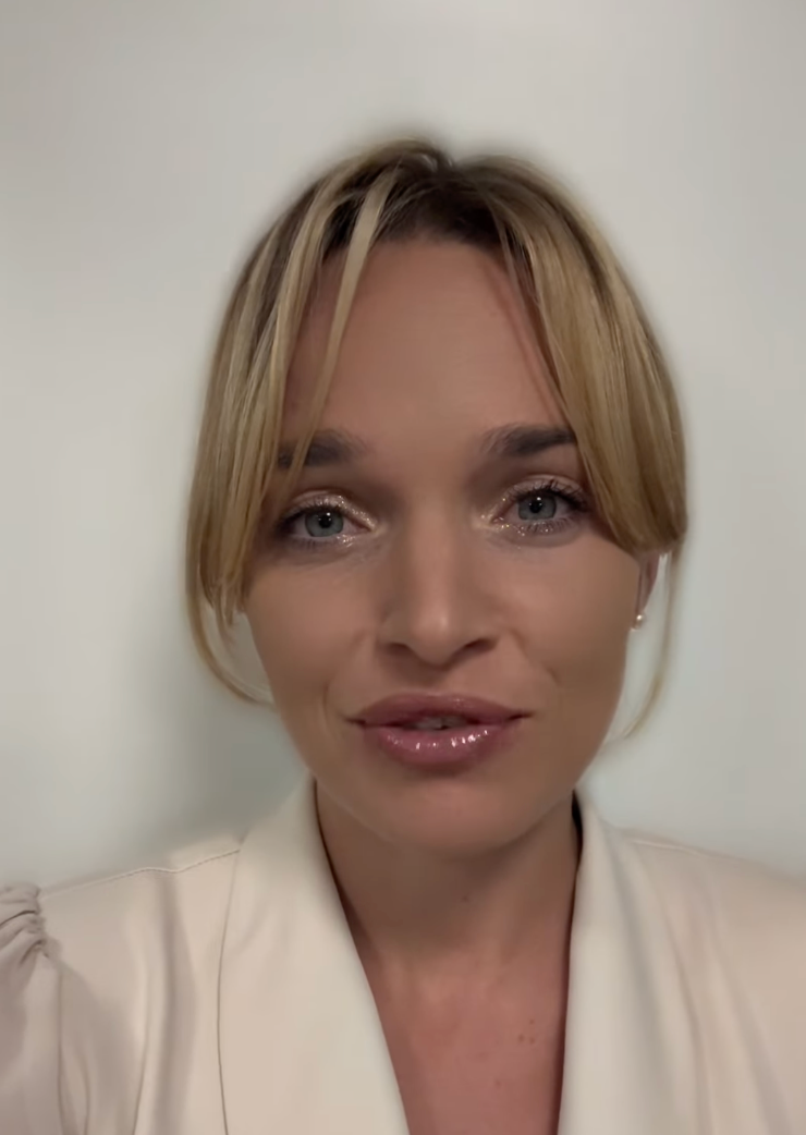 Exposlankyňa Romana Tabaková s novým účesom.