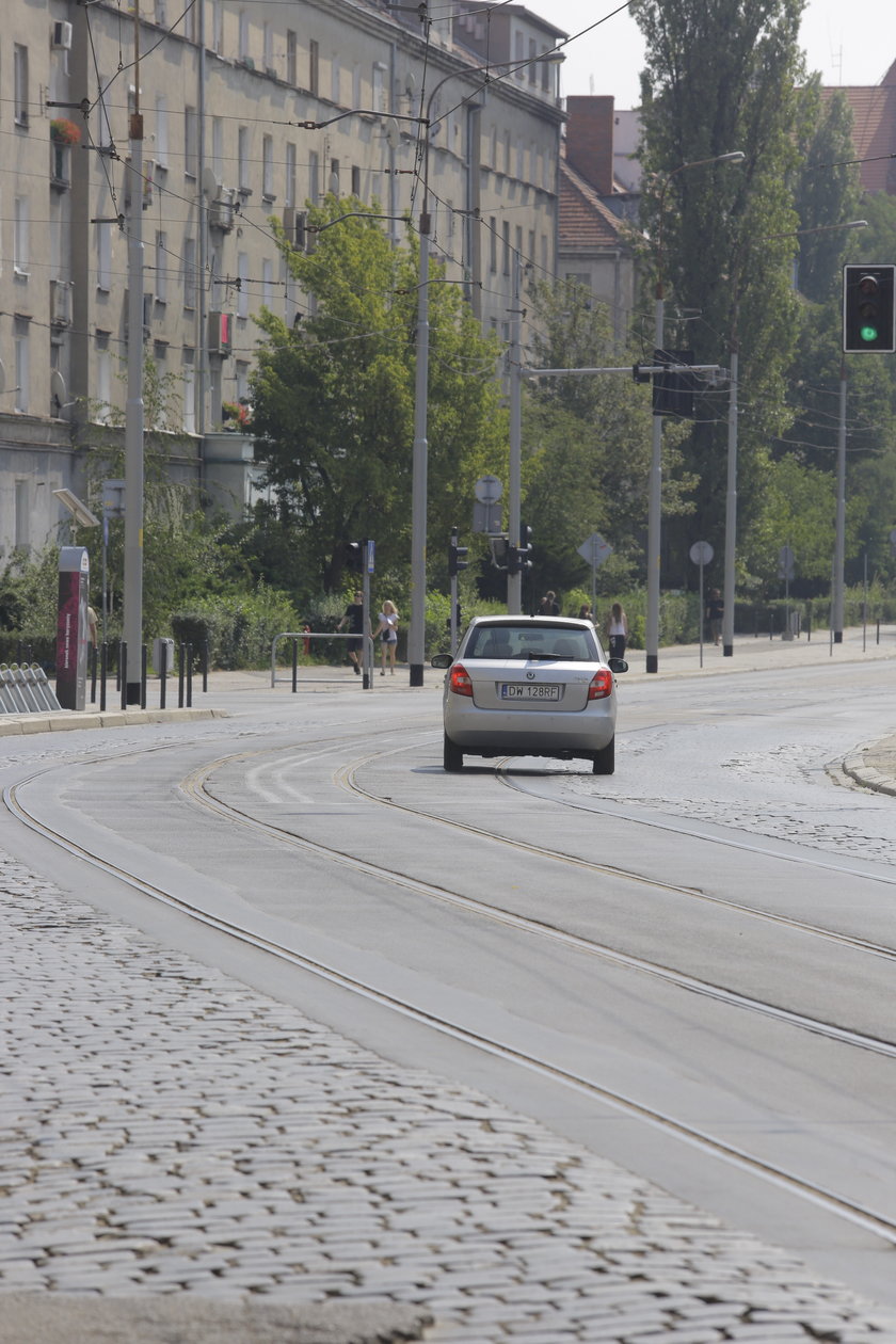 Remont torów Nowowiejska