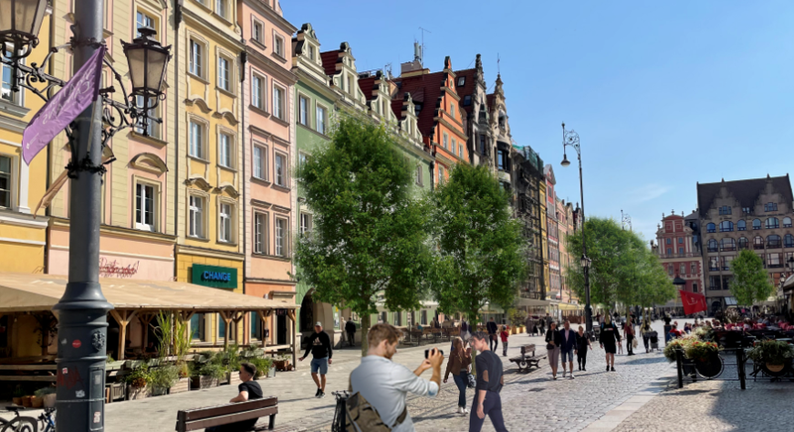 Drzewa pojawią się m.in. na pierzei północnej