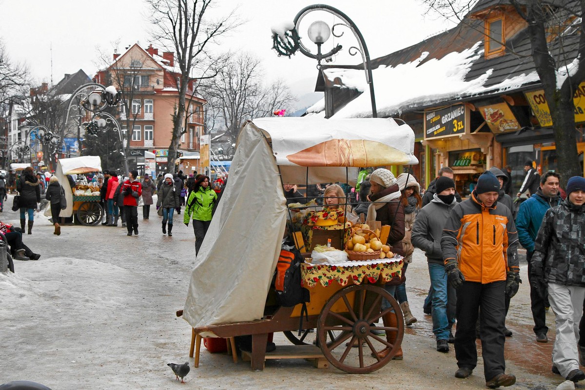 Stragan na Krupówkach