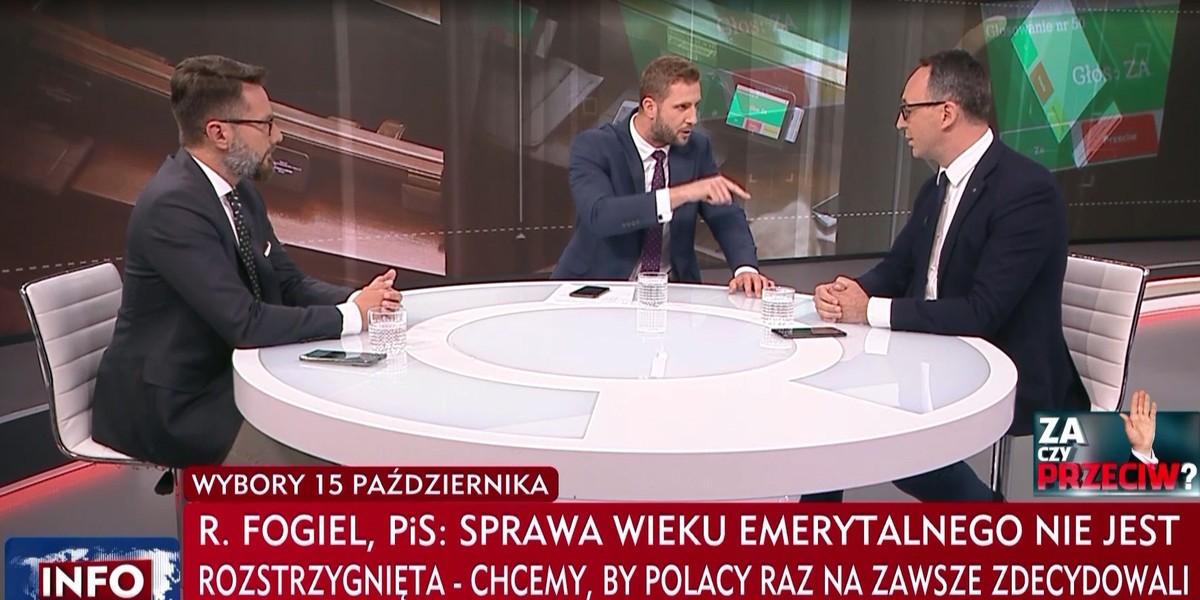 Awantura w TVP Info. Ostre starcie między gościem a dziennikarzem.