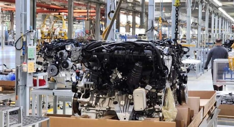 BMW plant in Egypt