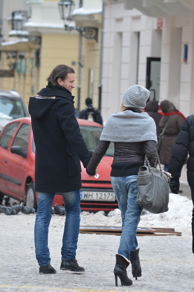 Małgorzata Rozenek i Radosław Majdan