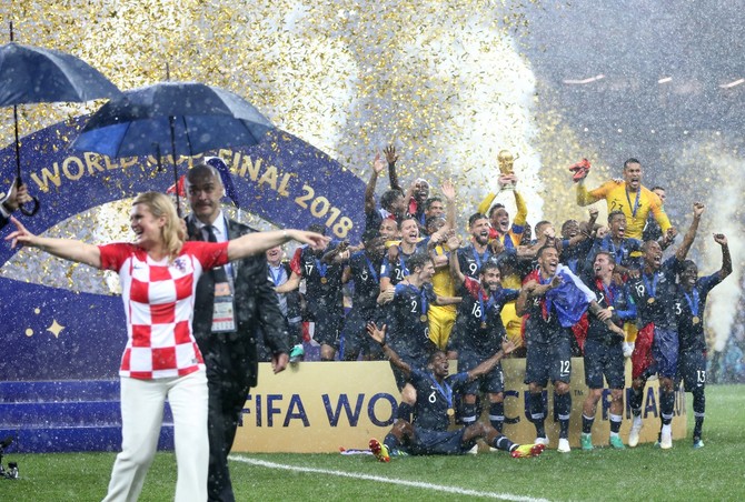 Kolinda Grabar - Kitarović 2018. na Mundijalu u Rusiji