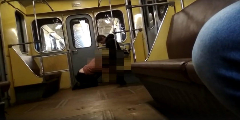 Wyrok za seks w metrze