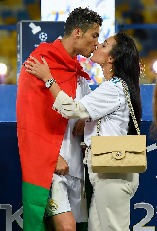 Cristiano Ronaldo i Georgina Rodriguez (maj 2018)