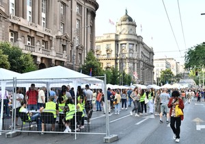 Studenti protest Kneza Miloša