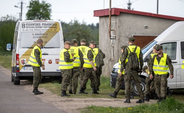 Żołnierze 8. Kujawsko-Pomorskiej Brygady Obrony Terytorialnej