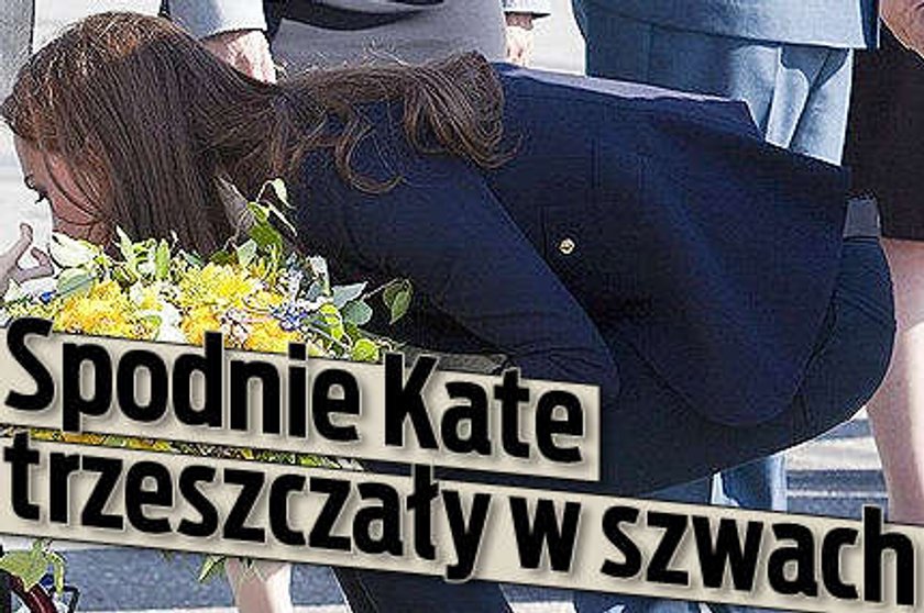 Spodnie Kate trzeszczały w szwach