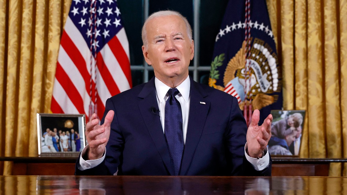 Joe Biden wygłosił orędzie do narodu. Próbuje ratować swój wizerunek