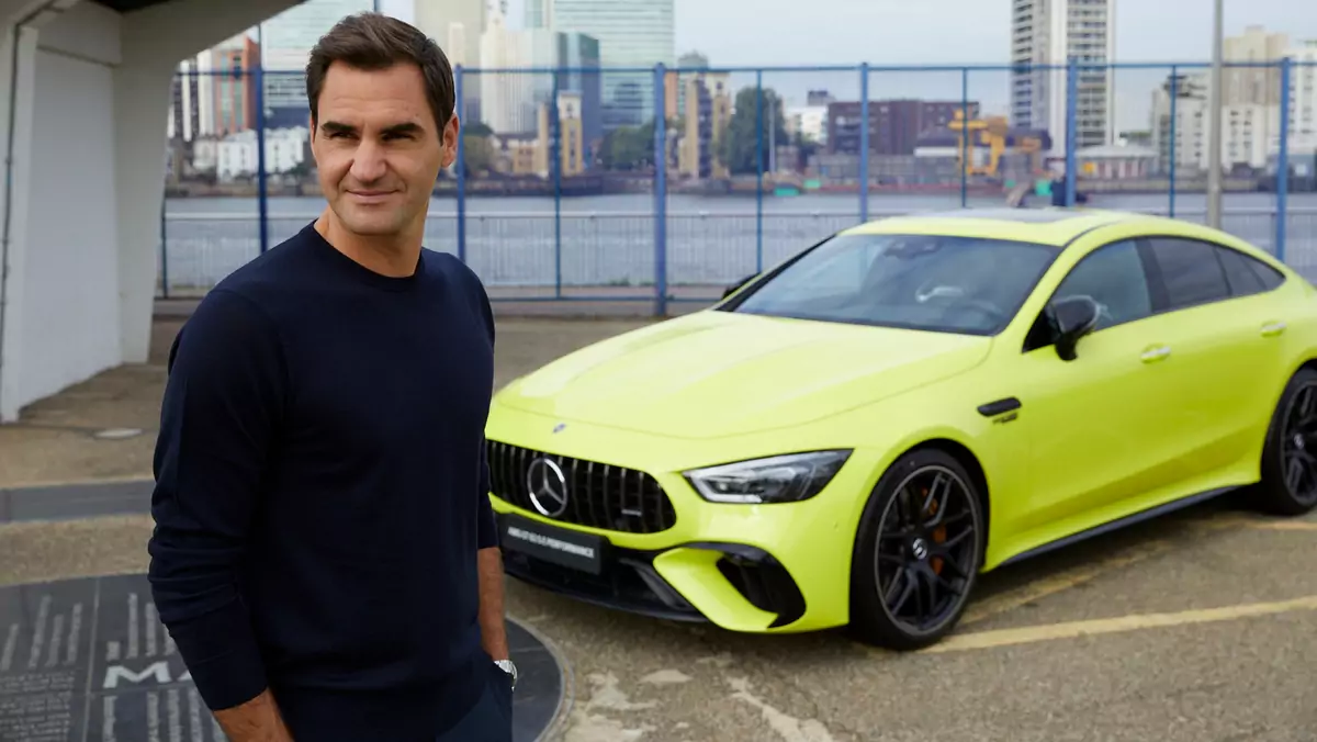 Roger Federer i Mercedes-AMG stworzyli unikatowe auto