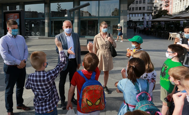 Skulptura će na Trgu republike biti do 22. septembra