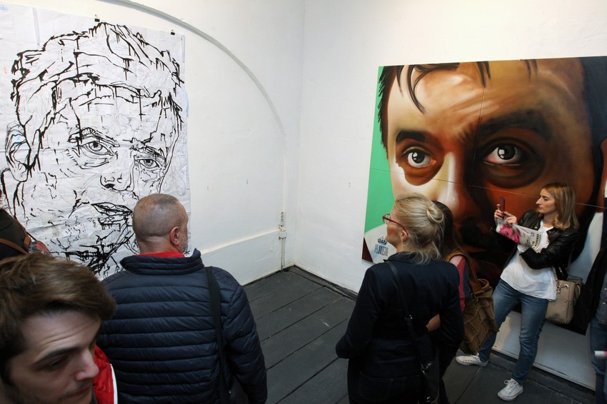 Sa zidova na ulicama na zidove galerije: Neki od portreta 