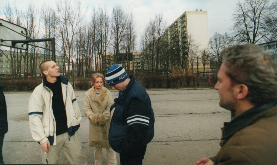 Na planie teledysku "Jestem Bogiem" (fot. Paweł Maliszczak)