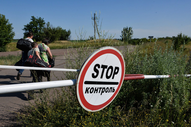 Strona rosyjska zapewnia, że zajmie się uchodźcami z Ukrainy EPA/STRINGER