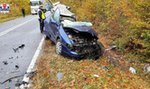 Zderzenie auta i busa drużyny piłkarskiej. Jest ofiara