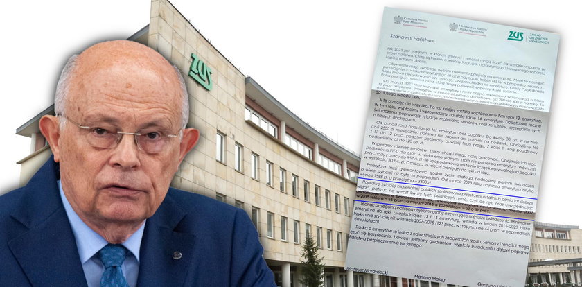 ZUS rozesłał listy do seniorów. W środku kontrowersyjna "wkładka"