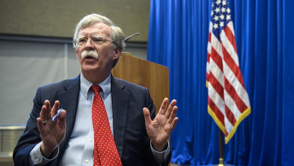 John Bolton: Trump nie uznaje aneksji Krymu