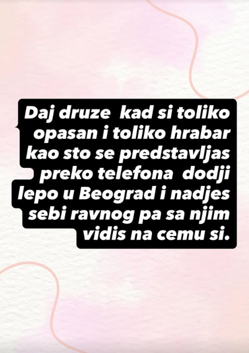 Aleksandra Nikolić ratuje sa Filipom na mrežama