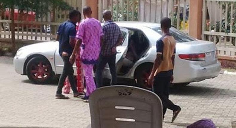 Seun Egegbe whisked away after court session