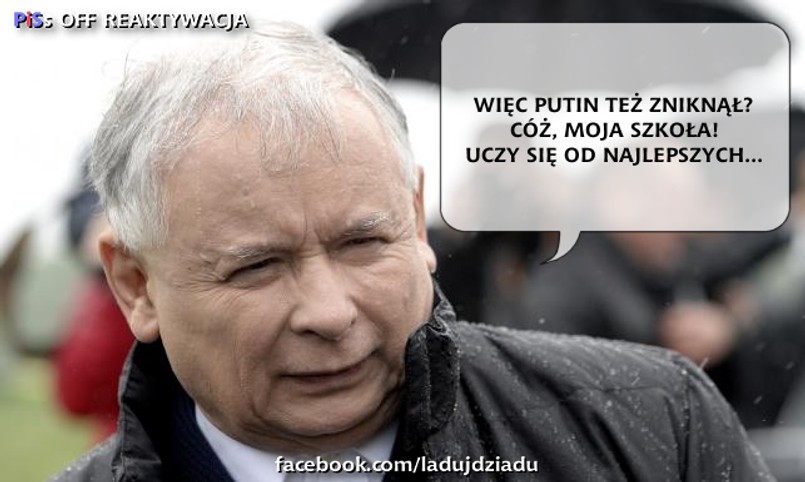 Władimir Putin po kilku dniach medialnej nieobecności, w końcu pokazał się publicznie. Jarosław Kaczyński nie ma wątpliwości, od kogo rosyjski prezydent zaczerpnął pomysł na chwilowe zniknięcie z oczu mediom.