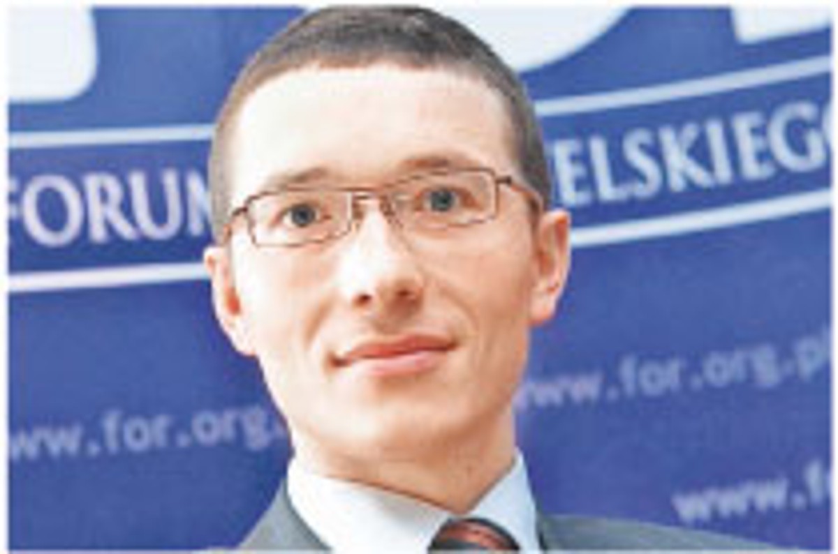 Wiktor Wojciechowski, ekspert od ubezpieczeń społecznych z Forum Obywatelskiego Rozwoju Fot. Wojtek Górski