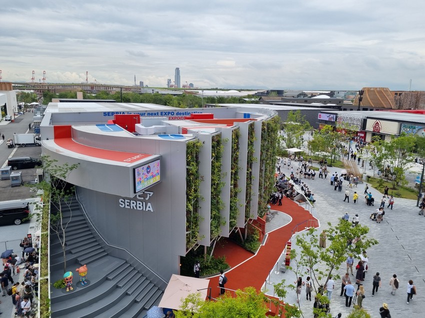 Osaka, EXPO, srpski paviljon