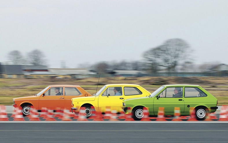 Ford Fiesta, Audi 50, Fiat 127