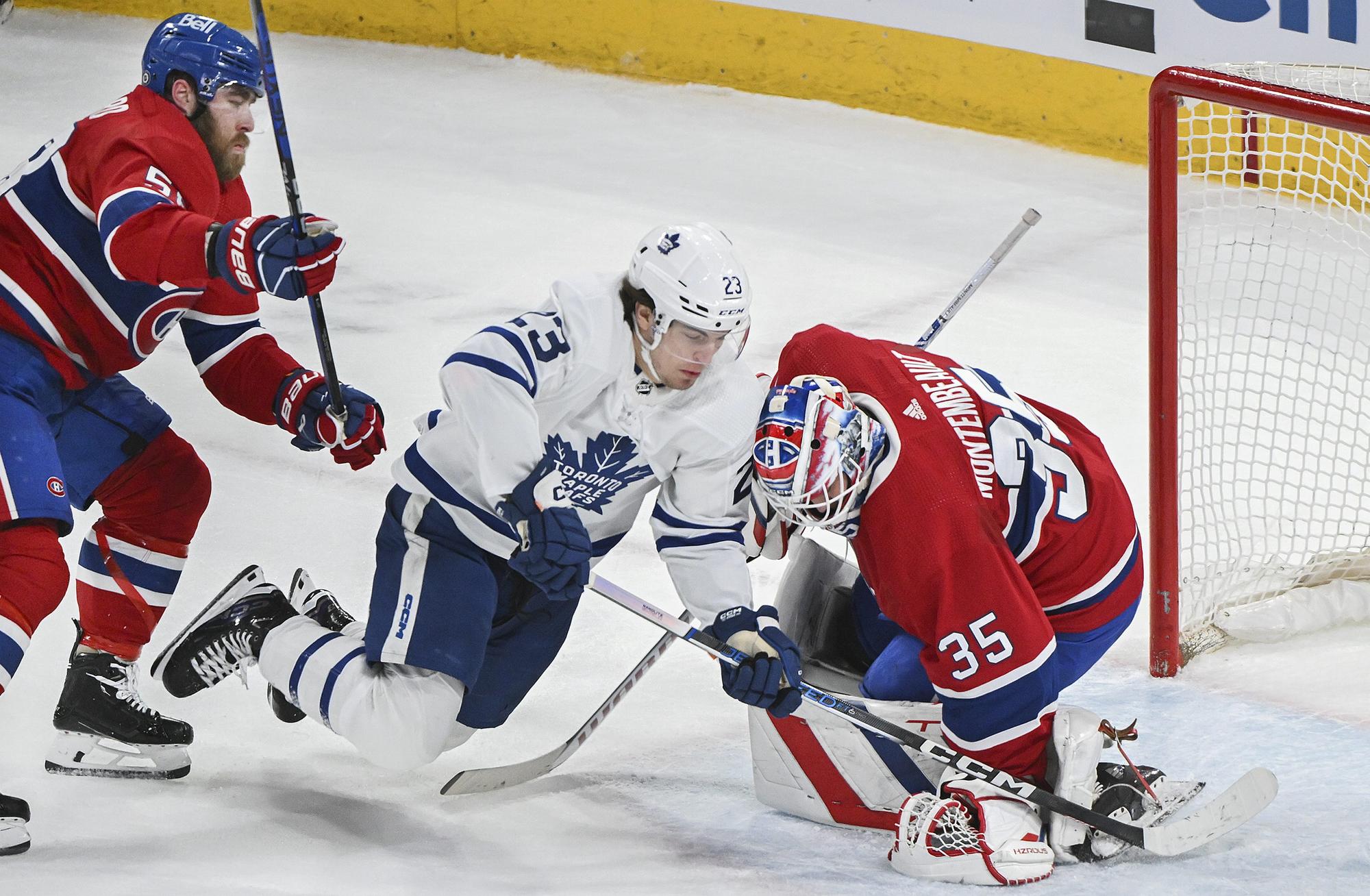 Zápas NHL: Montreal Canadiens - Toronto Maple Leafs.