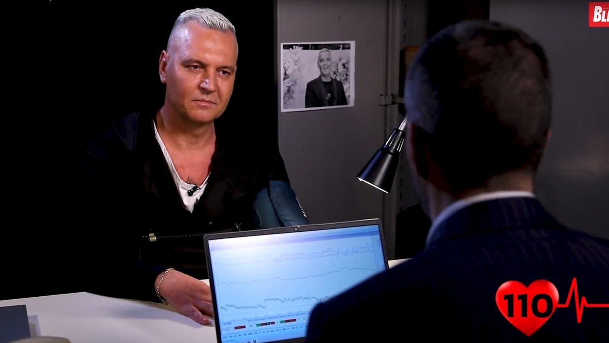 Milan Milošević na Blic poligrafu