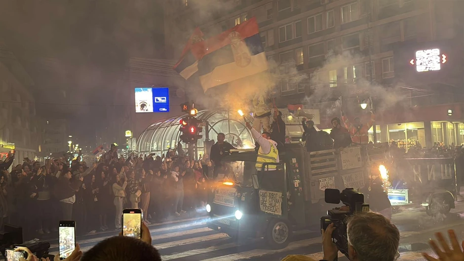 Doček studenata u Nišu