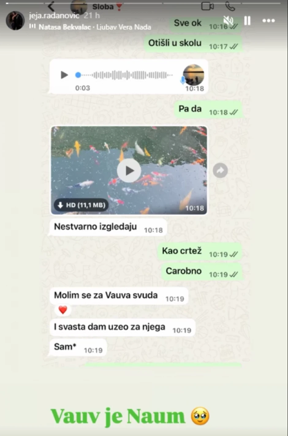 Prepiska Jelene i Slobe