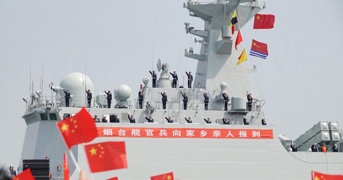 China has the capacity to build PLA combat ships at 200 times the rate ...