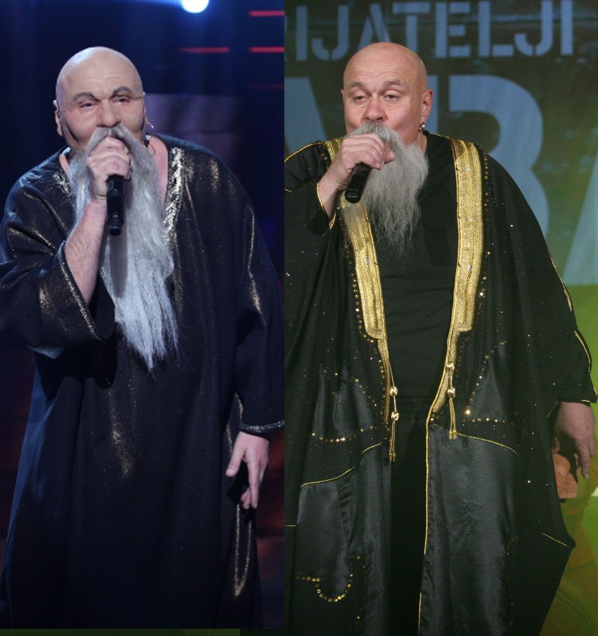 Knez (levo) kao ubedljiva kopija pravog Luisa